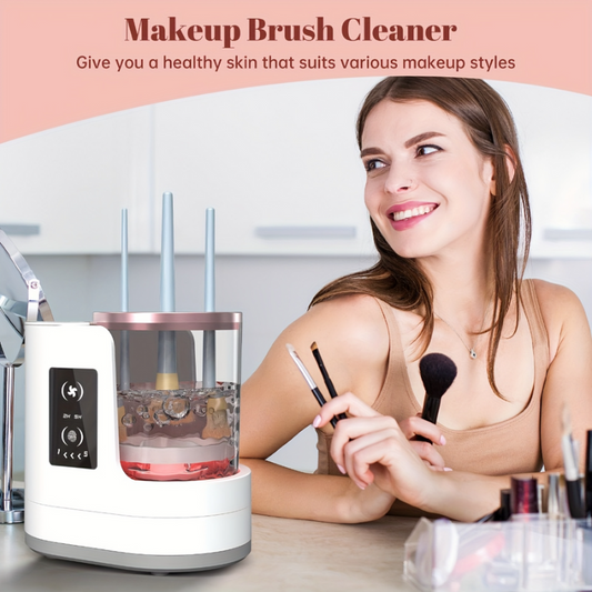 MakeupEase™ 3-in-1 Makeup Brush Cleaner