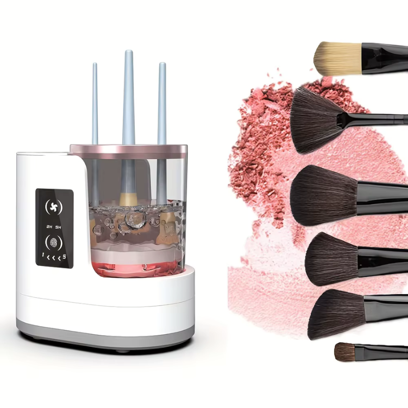 MakeupEase™ 3-in-1 Makeup Brush Cleaner